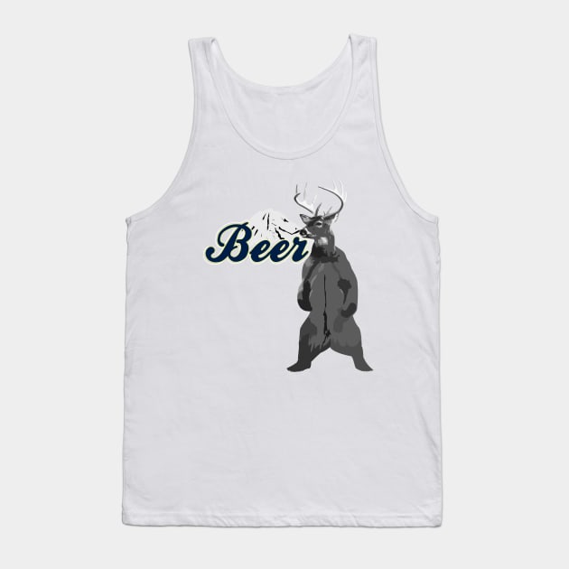 Beer Tank Top by TinaGraphics